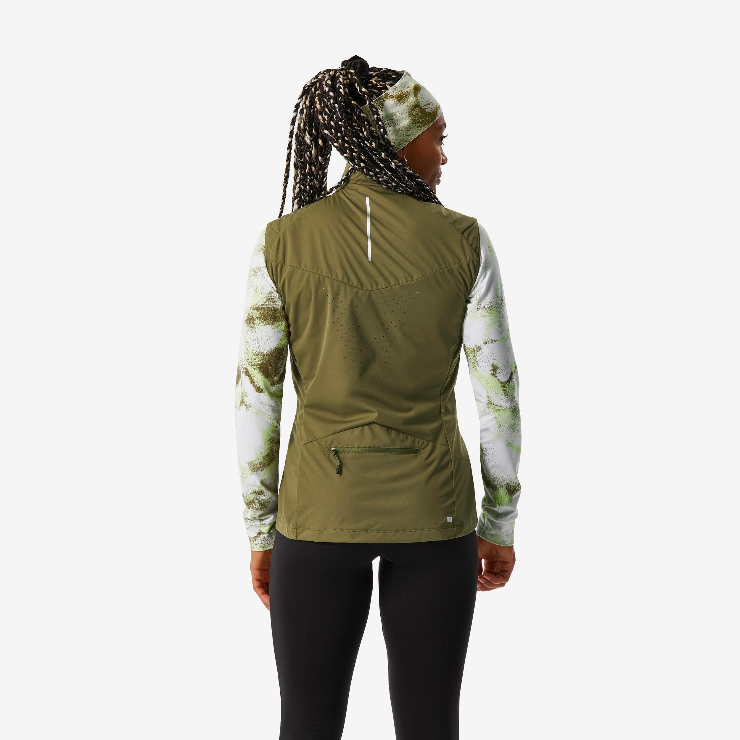 Gilet sci di fondo donna XC S500 kaki 2/13