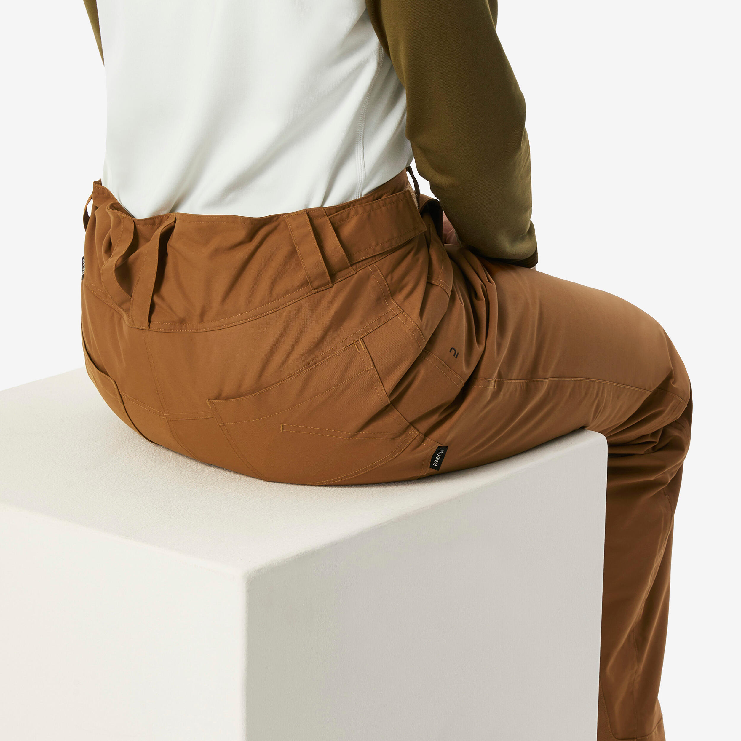 Pantalon de planche à neige chaud et imperméable femme - SNB 500 - DREAMSCAPE