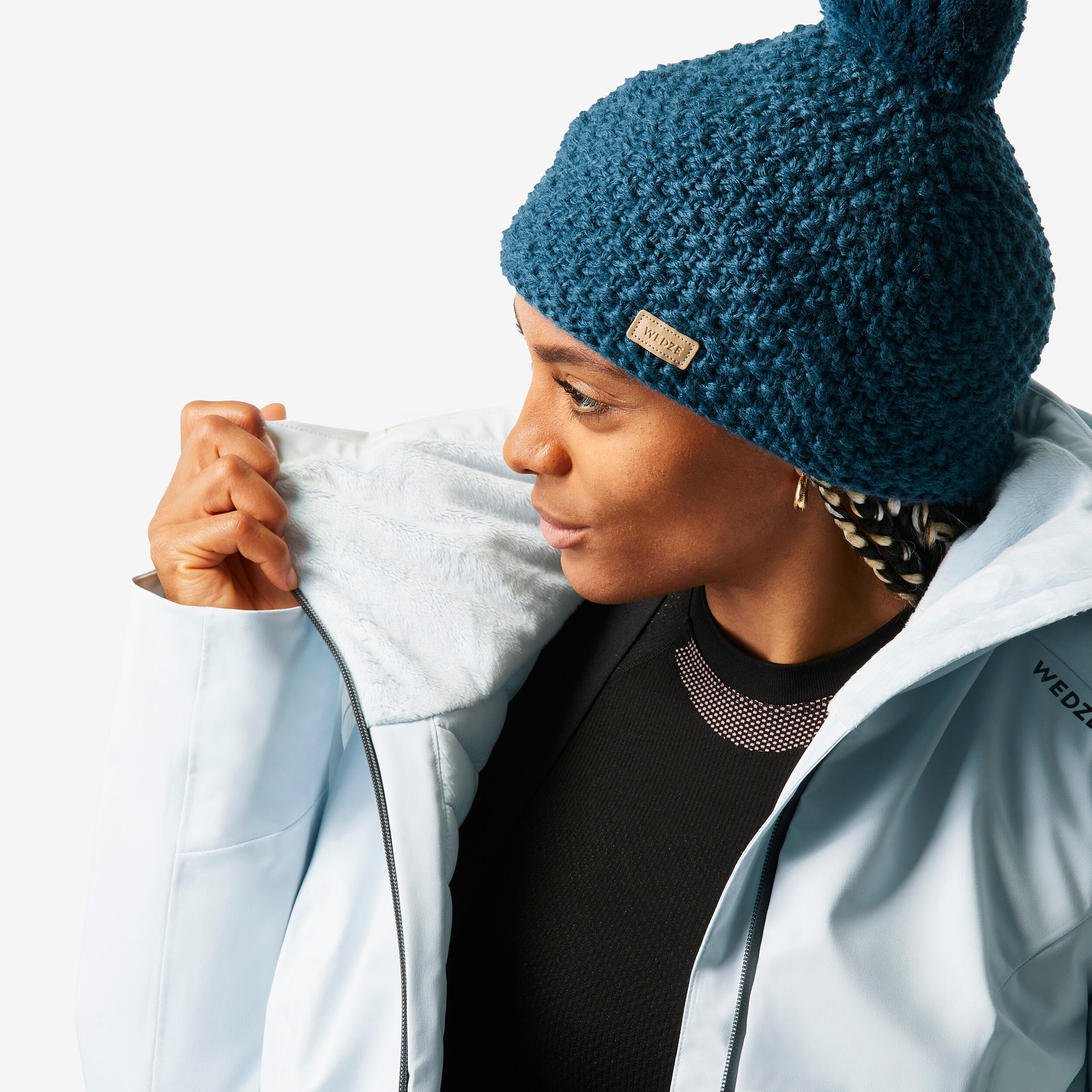 Chaqueta de esquí y nieve impermeable Mujer Wedze Ski-P 500 4/11