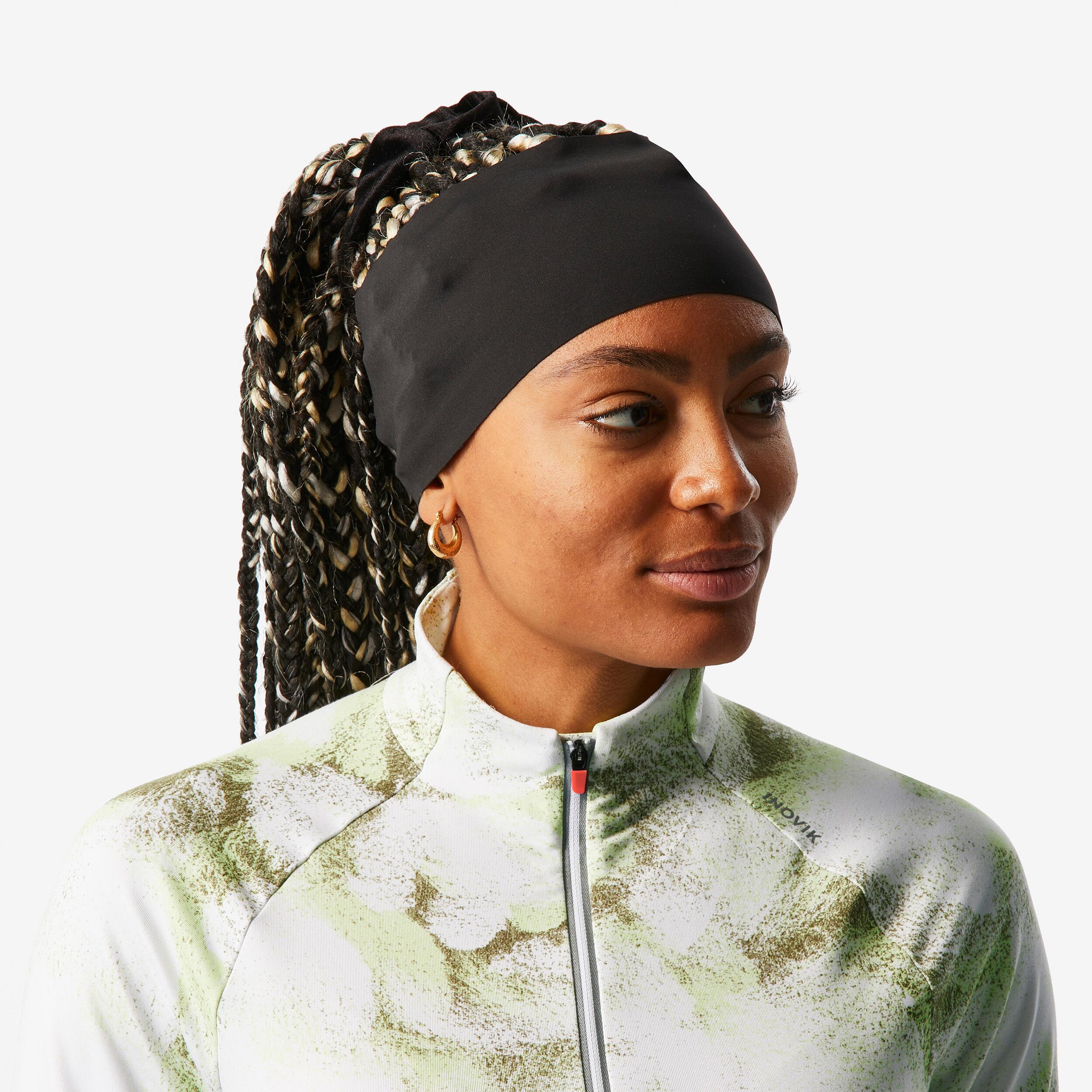 Cross-Country Skiing Headband - 500 Black - INOVIK