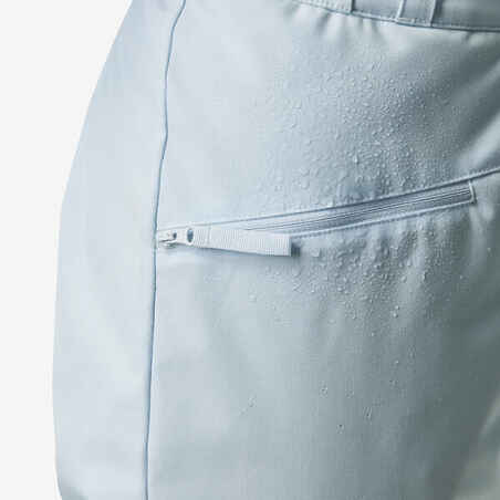 Women’s warm and comfortable skiing and snowboarding trousers, Ski 100 - Blue