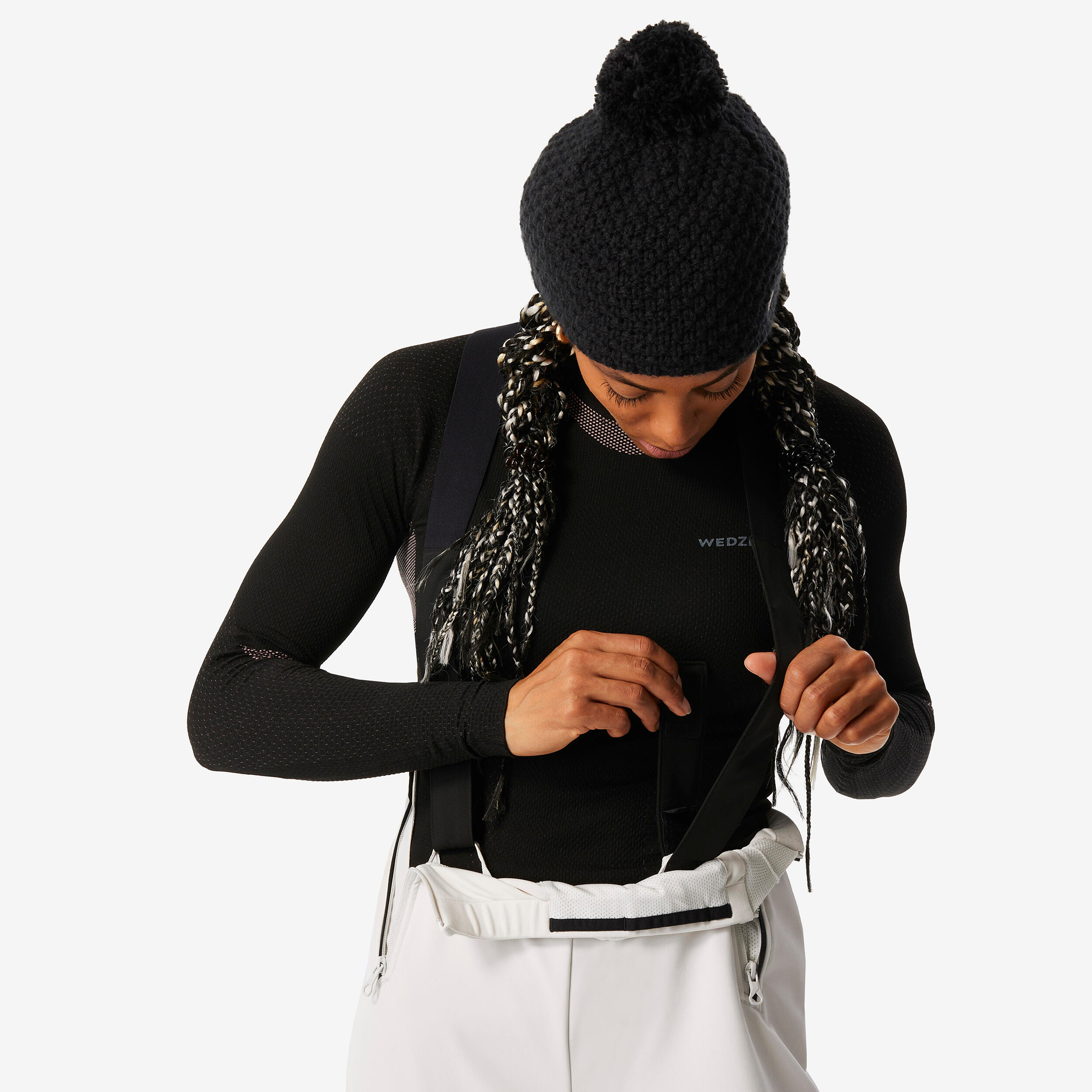 Pantalon de ski chaud et ajusté femme - 500 - WEDZE