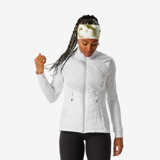 Gilet sci di fondo donna XC S500 bianco
