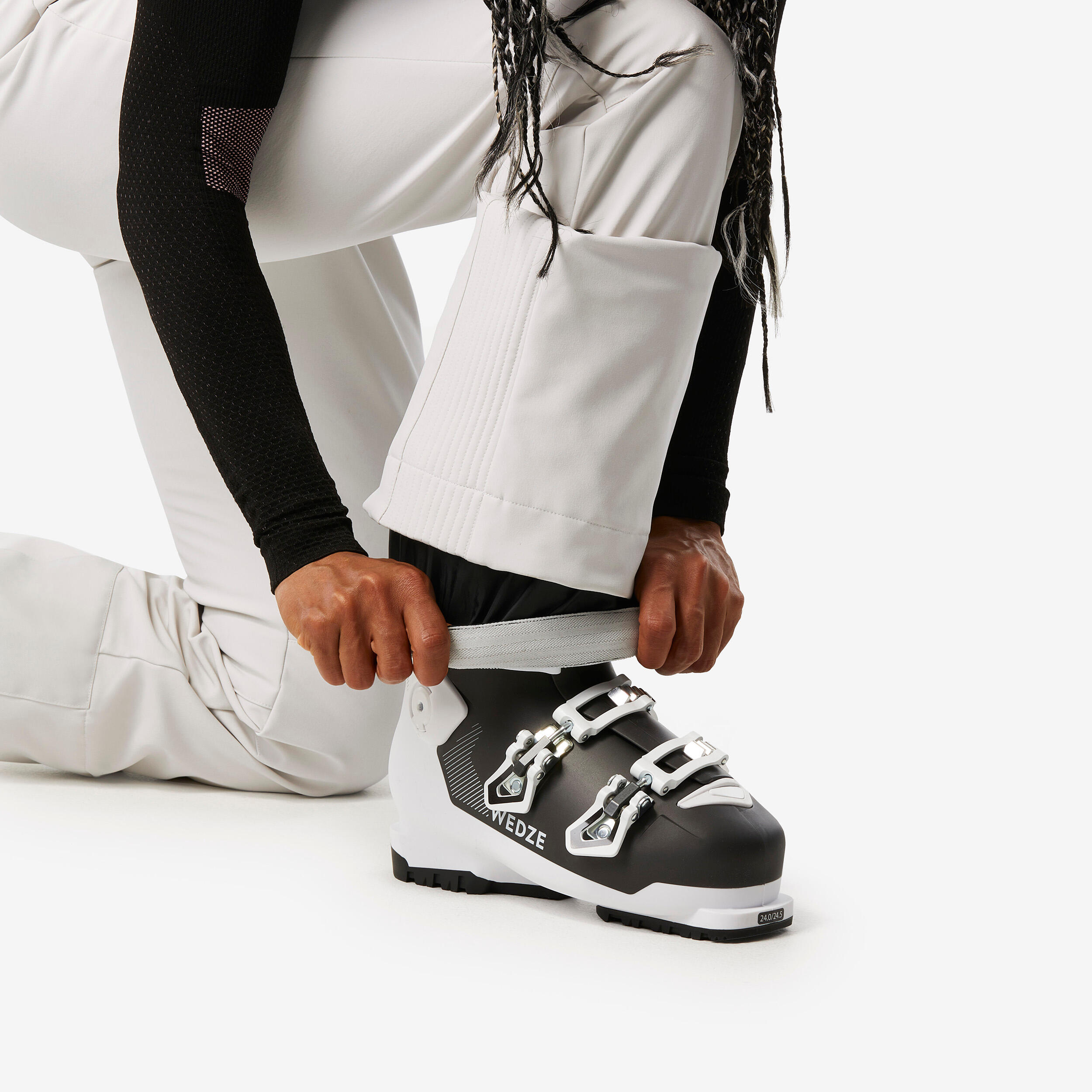Pantalon de ski chaud et ajusté femme - 500 - WEDZE