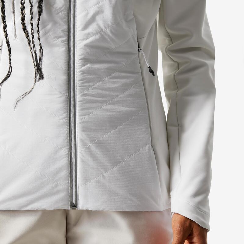 Veste de ski de fond femme - JACKET 550 - blanc