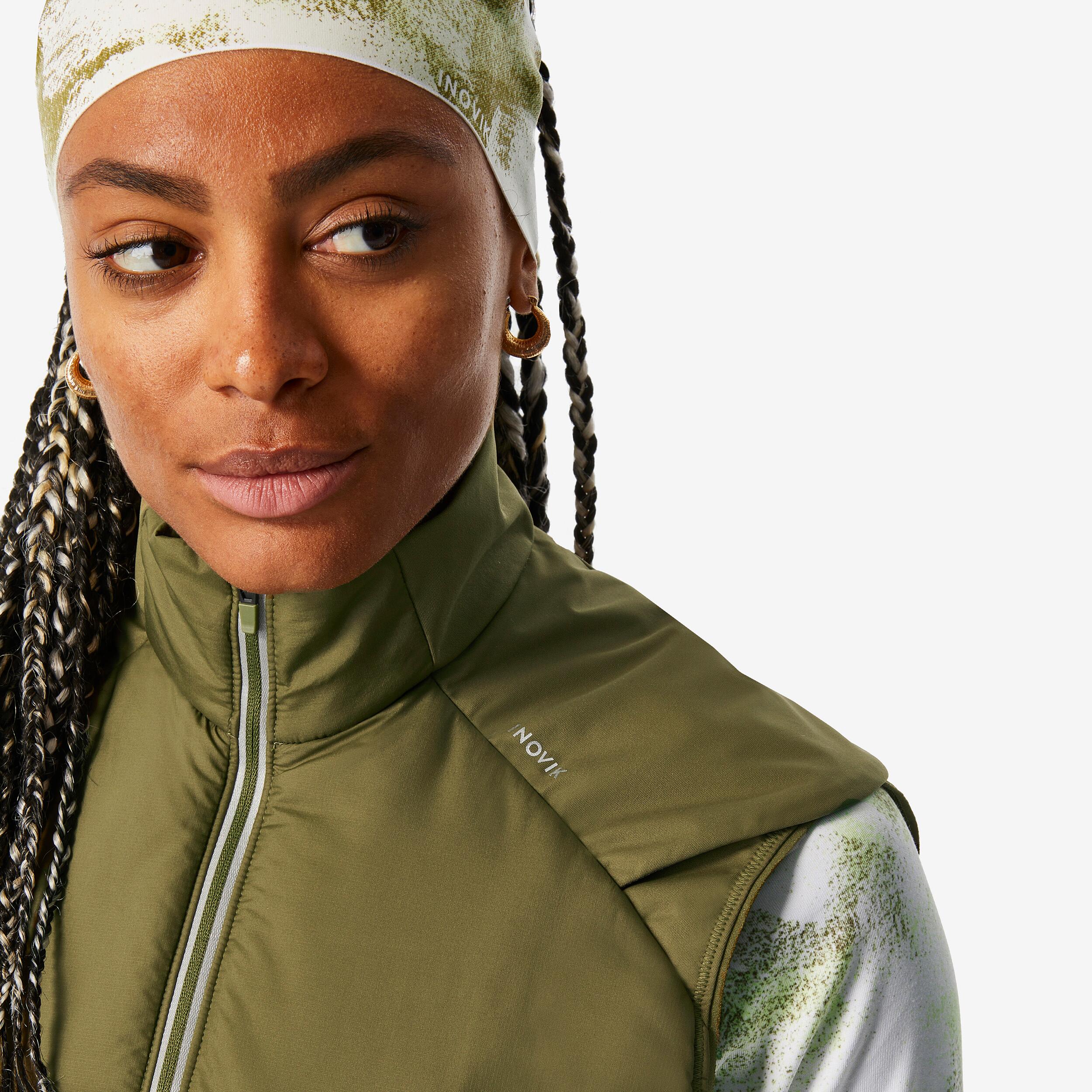Gilet sci di fondo donna XC S500 kaki 7/13