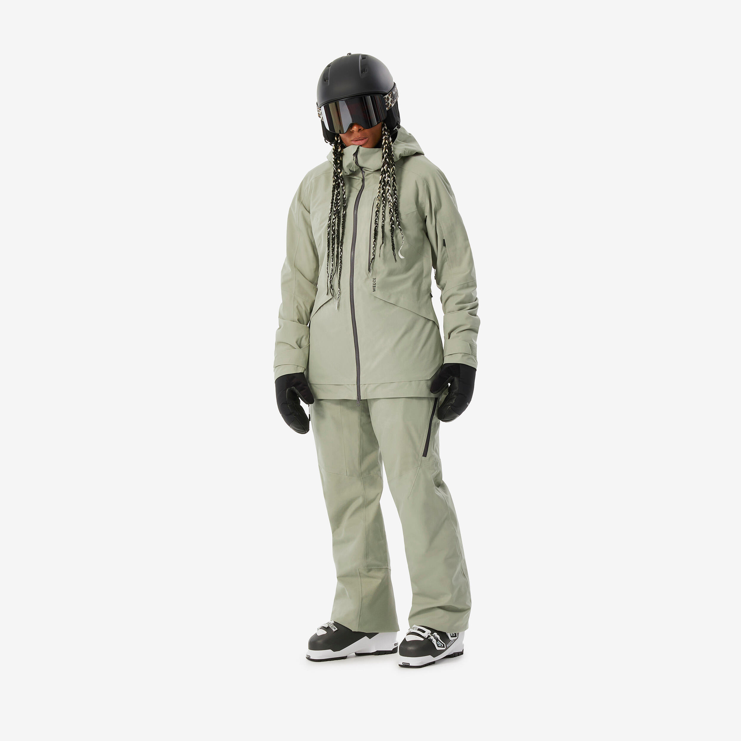 Women’s Warm and Versatile Ski Jacket - FR 100 - WEDZE