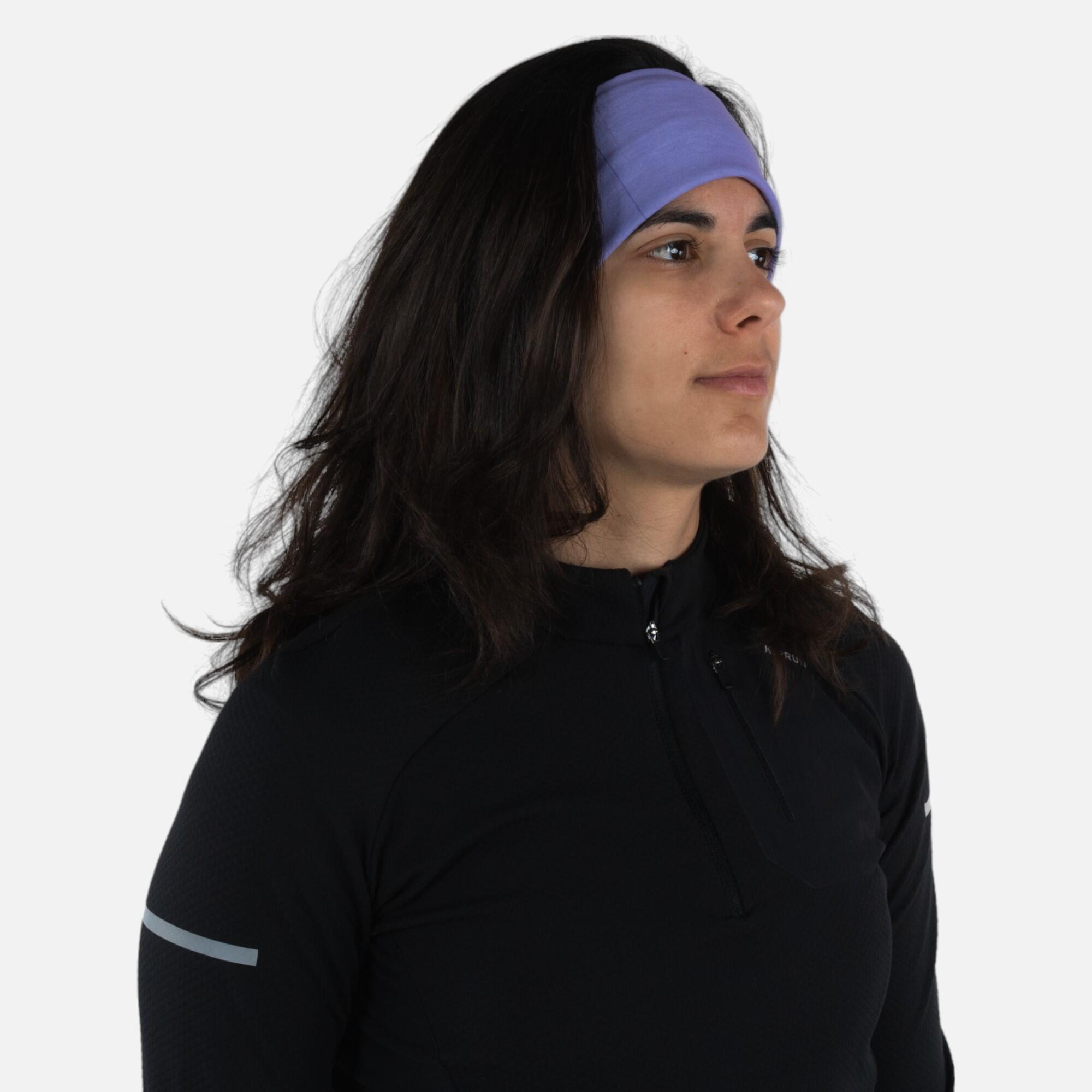 KIPRUN unisex running neck warmer/multi-function headband - lavender 7/9