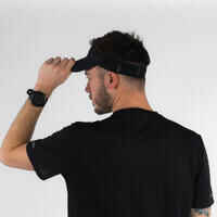 Adult Running Visor - KIPRUN V2 - Black