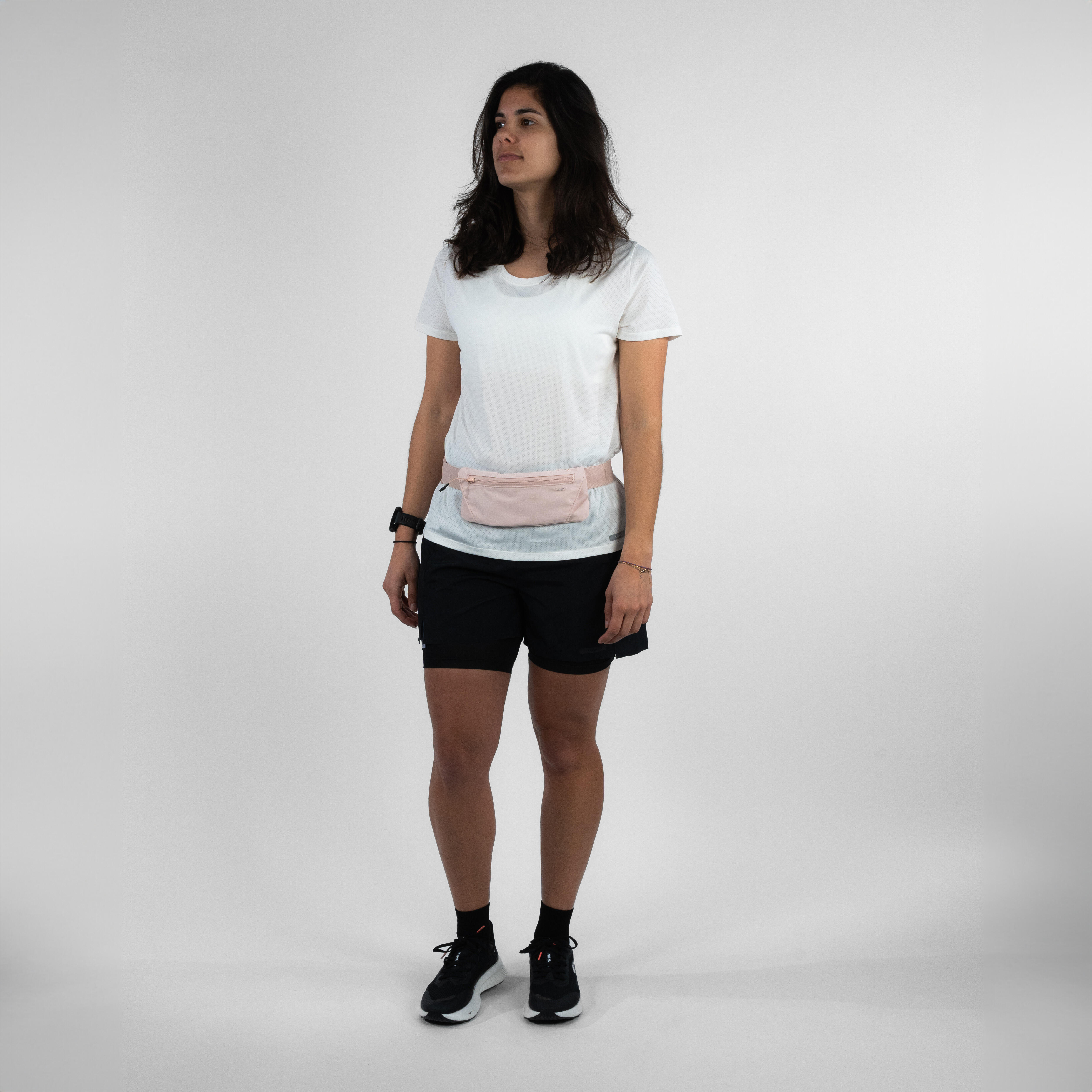 KIPRUN Basic 2 Unisex Smartphone Running Waistband - Pink