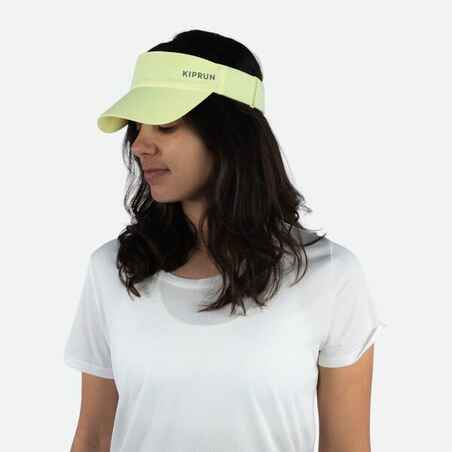Adult Running Visor-Kiprun V2-Yellow