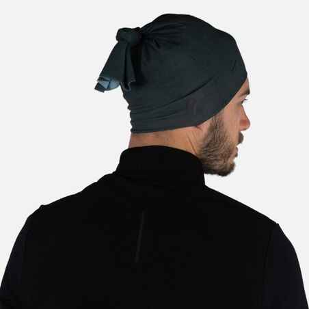 KIPRUN Unisex running neck warmer/multi-function headband - Dark Khaki
