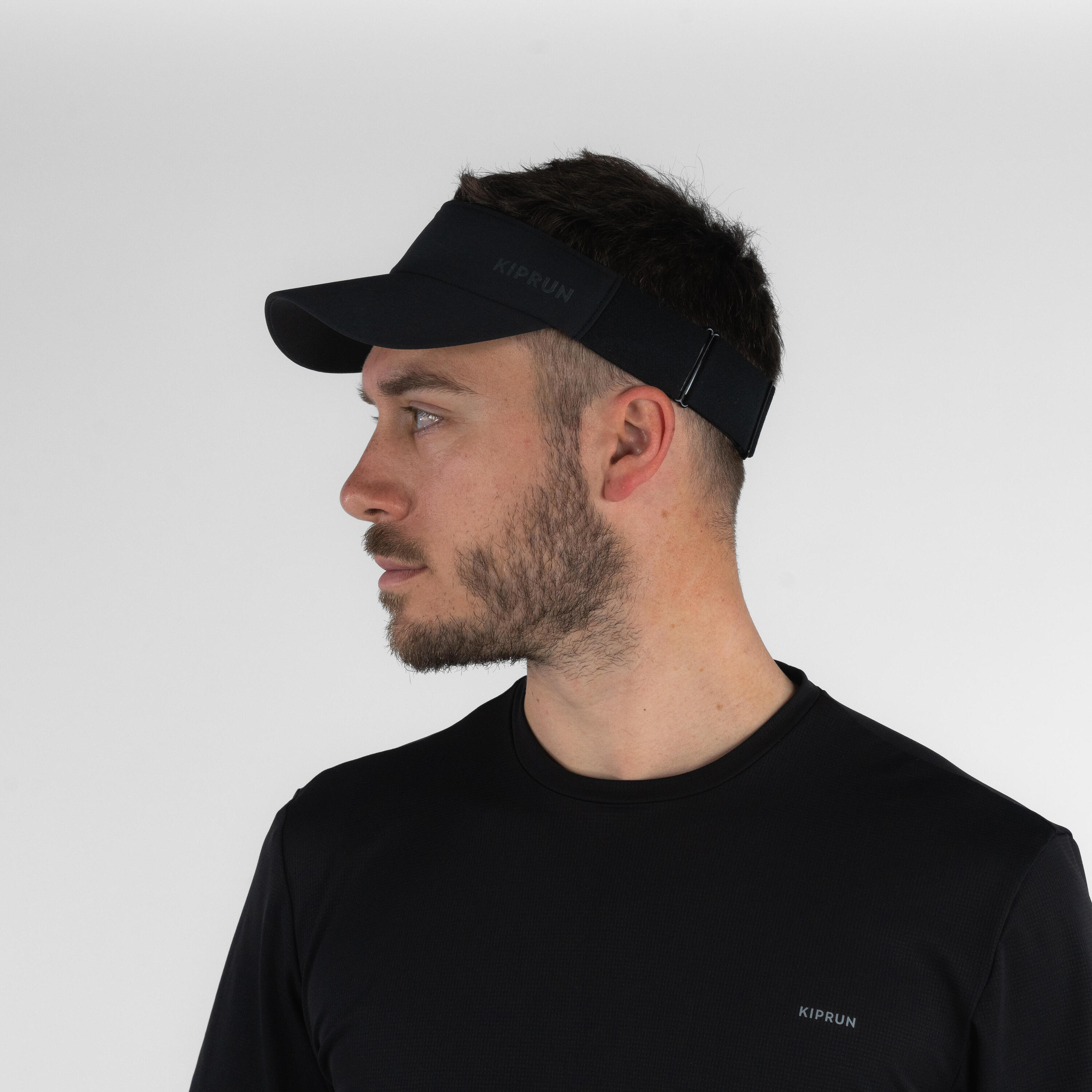 Visiera running adulto V2 nera 2/9