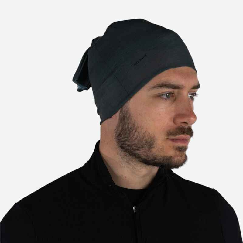 KIPRUN Unisex running neck warmer/multi-function headband - Dark Khaki