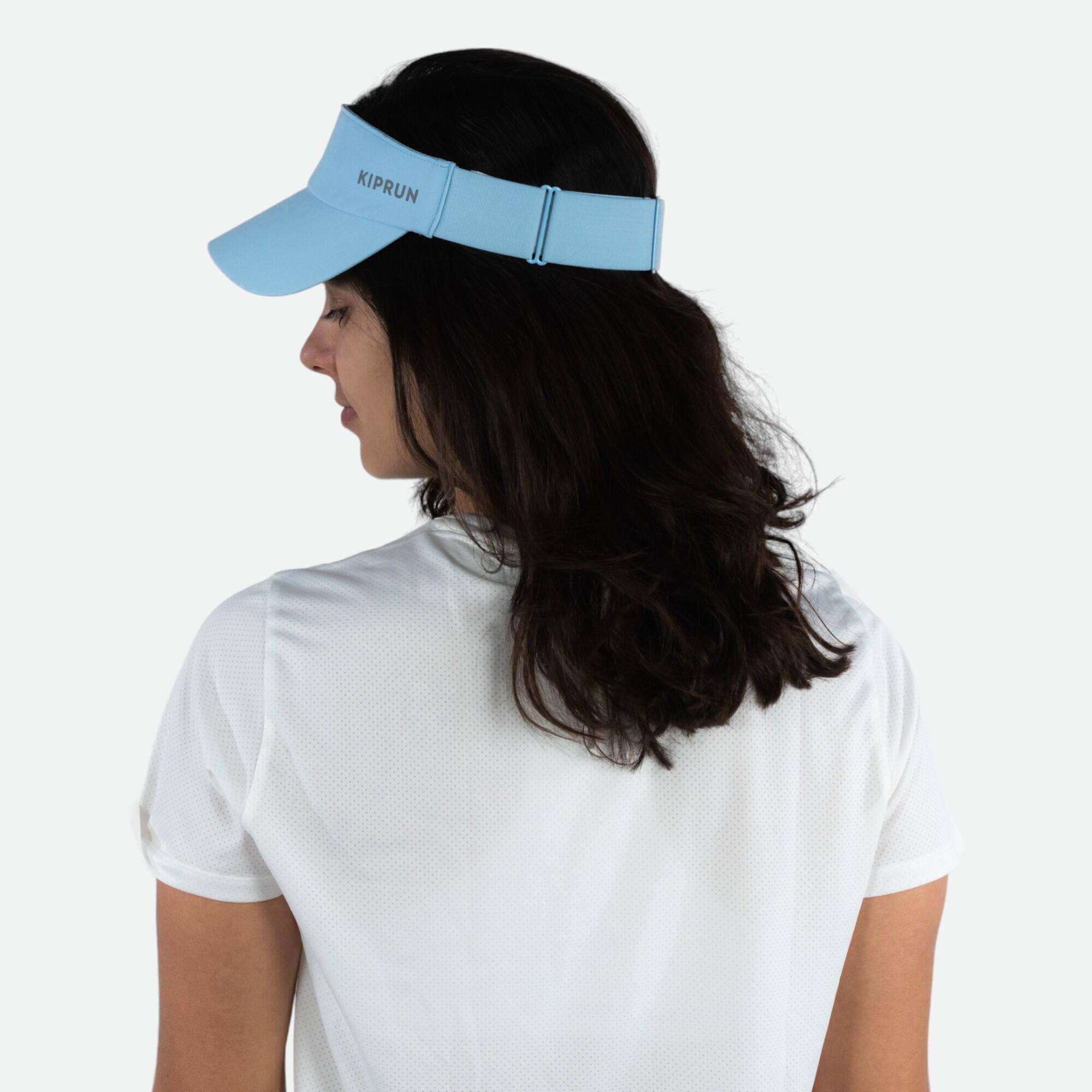 Adult Running Visor-Kiprun V2-Light blue -  3