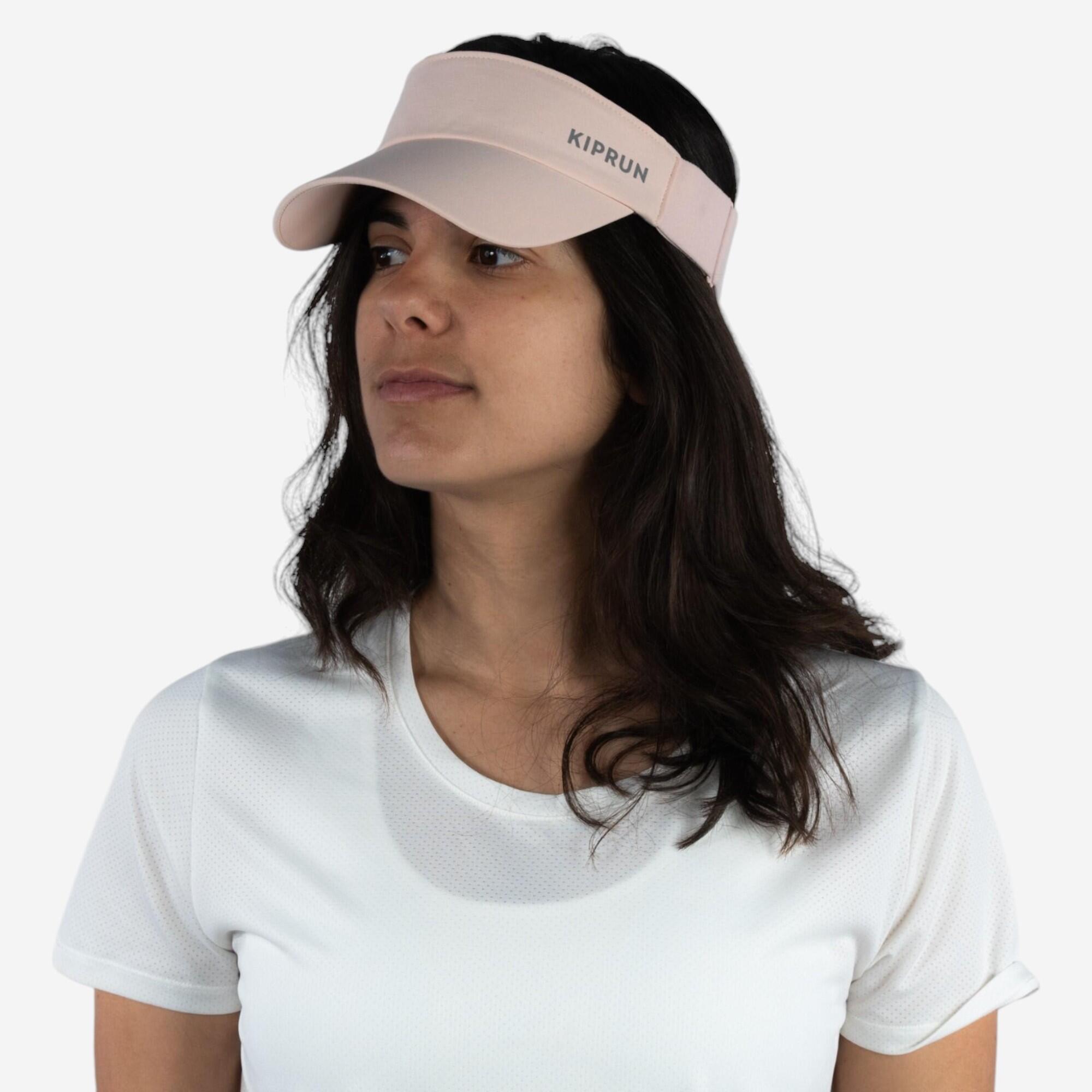 Men's and Women's Running Visor - KIPRUN V2 pink