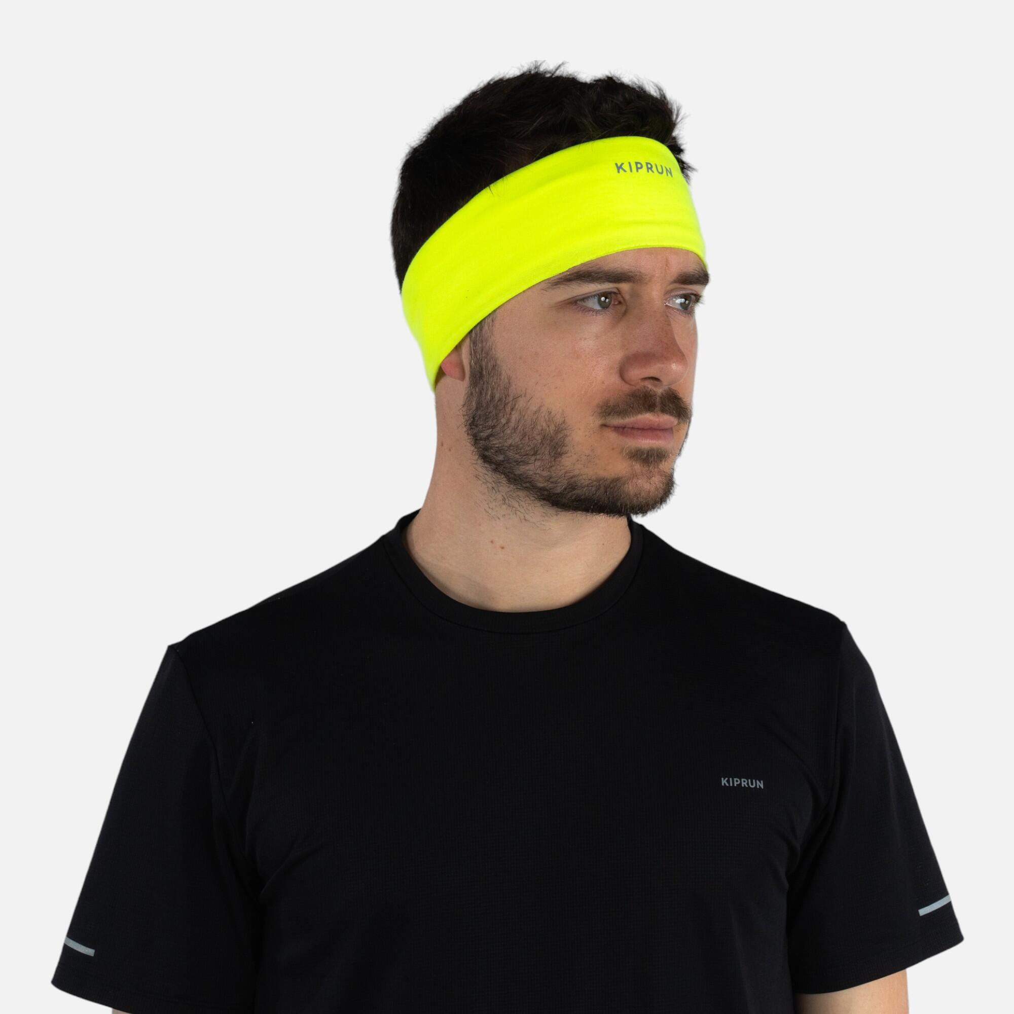 Braga cuello/Cinta multifunción Running Unisex - Amarillo Fluor 9/15