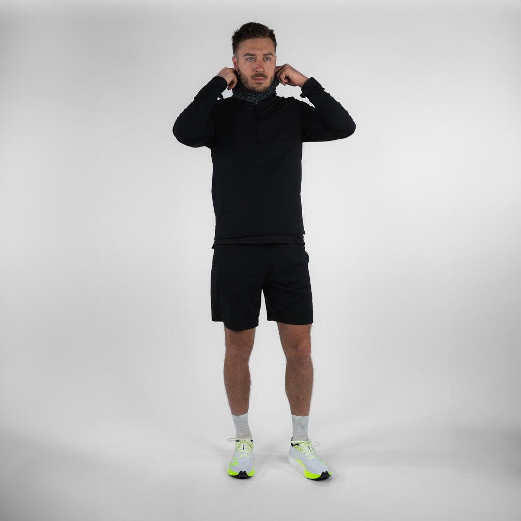 Tour de cou running / Bandeau multifonctions Homme Femme -KIPRUN noir