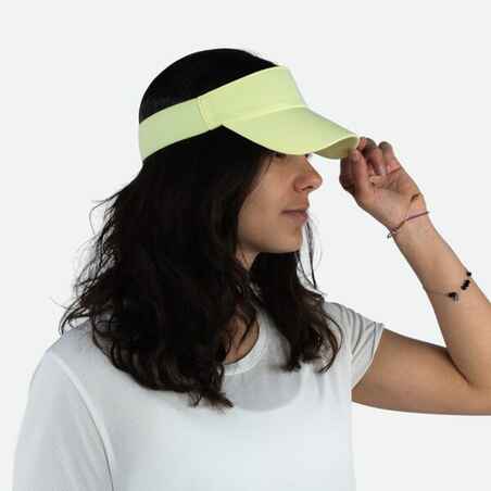 Adult Running Visor-Kiprun V2-Yellow