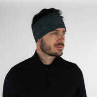 KIPRUN Unisex running neck warmer/multi-function headband - Dark Khaki