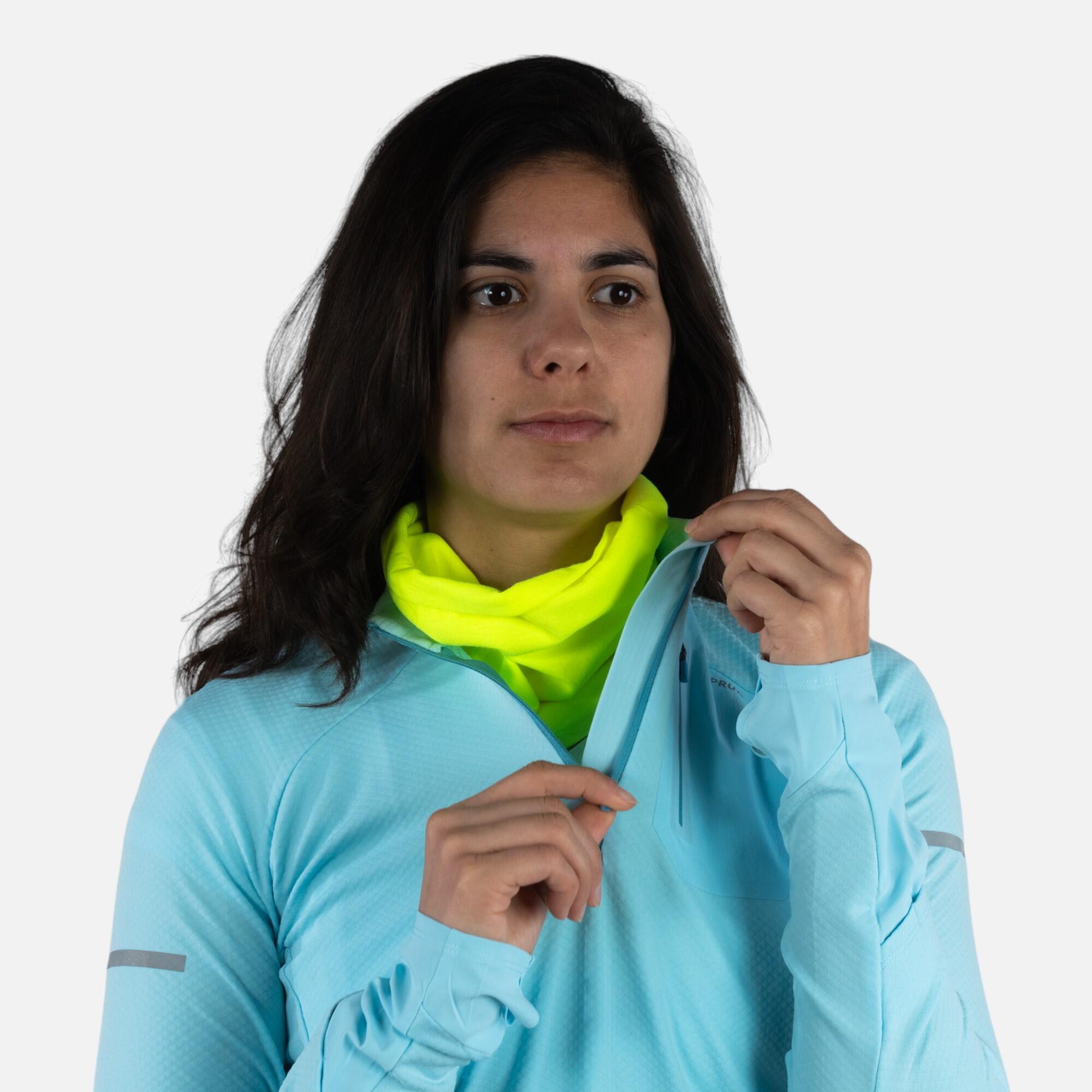 Multifunctional running neckband Made in Germany Men Women yellow fl