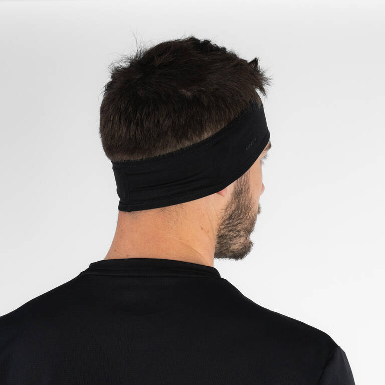 Men Women's KIPRUN running headband - black