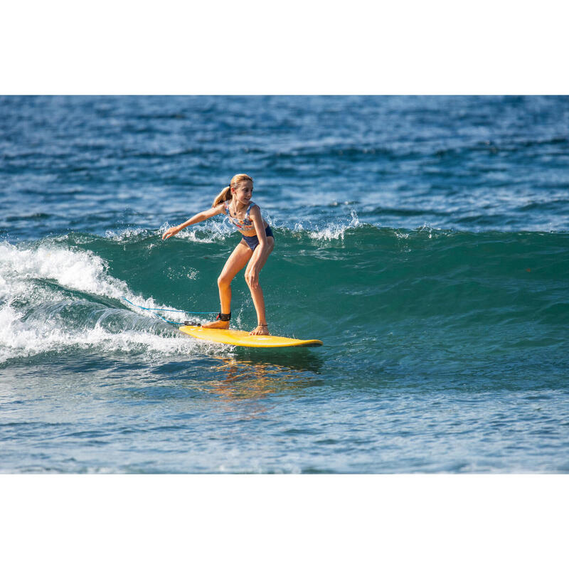 Bustieră de baie Surf LANA 500 GLORY ALB FETE