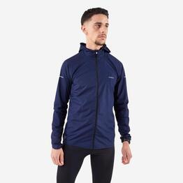 Veste coupe-vent de running &amp; trail Running Homme, Kiprun Run 900 Wind Bleu