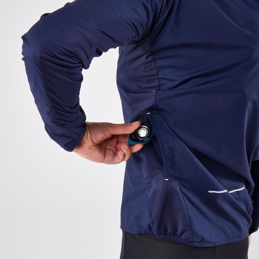 Men's Running & Trail Running Windproof Jacket - KIPRUN Run 900 Wind - Blue