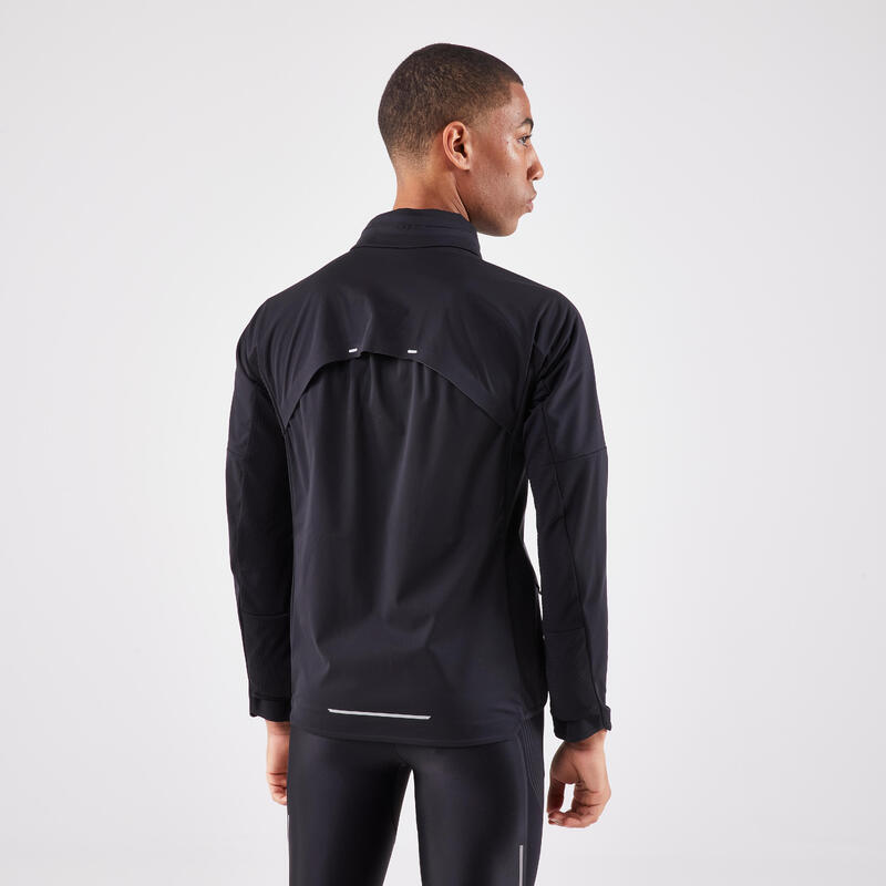 Laufjacke Herren - Run 900 warm Regul schwarz