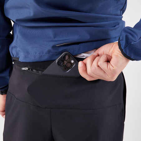Men's KIPRUN Run 100 Dry Breathable Running Trousers - Black