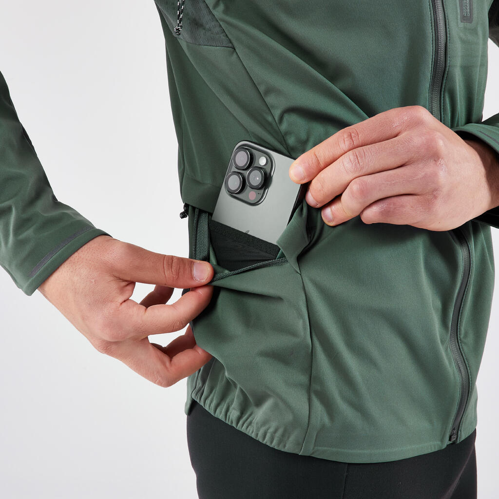 KIPRUN Run 900 Warm Regul Men's Long-Sleeved Running Jacket - Black
