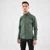 MEN'S KIPRUN RUN 900 WARM AND REGUL RUNNING JACKET - GREEN