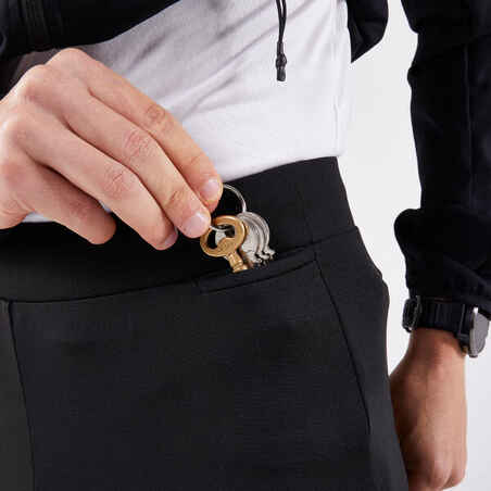 Men's KIPRUN Run 100 Warm Running Tights - Black 