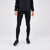 Collant chaud de running Homme - KIPRUN Run 100 Warm Noir