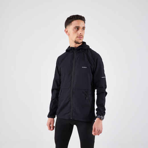 
      MEN'S KIPRUN RUN 100 WINDPROOF TRAIL & RUNNING JACKET - BLACK
  