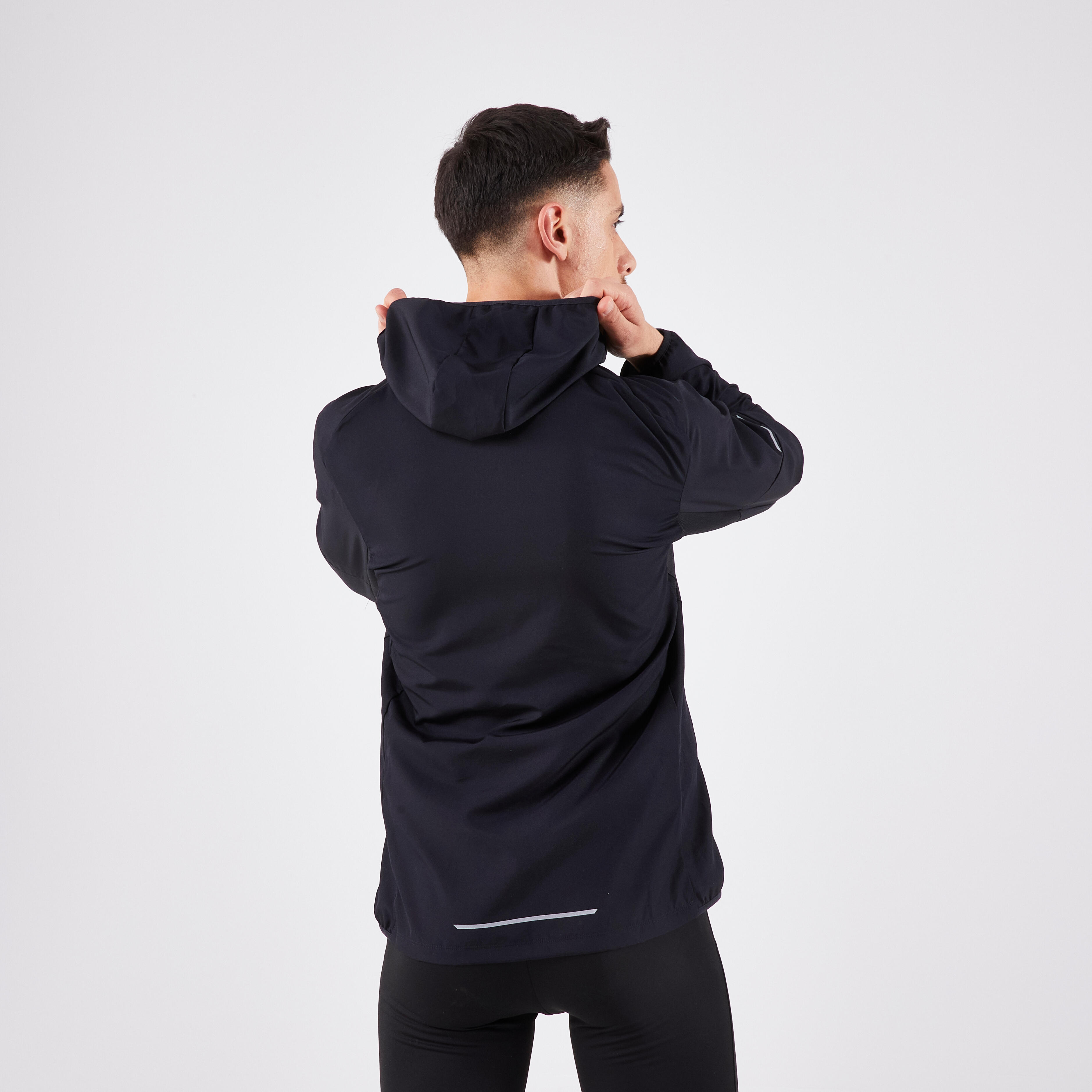 Men's Windproof Running Jacket Run 100