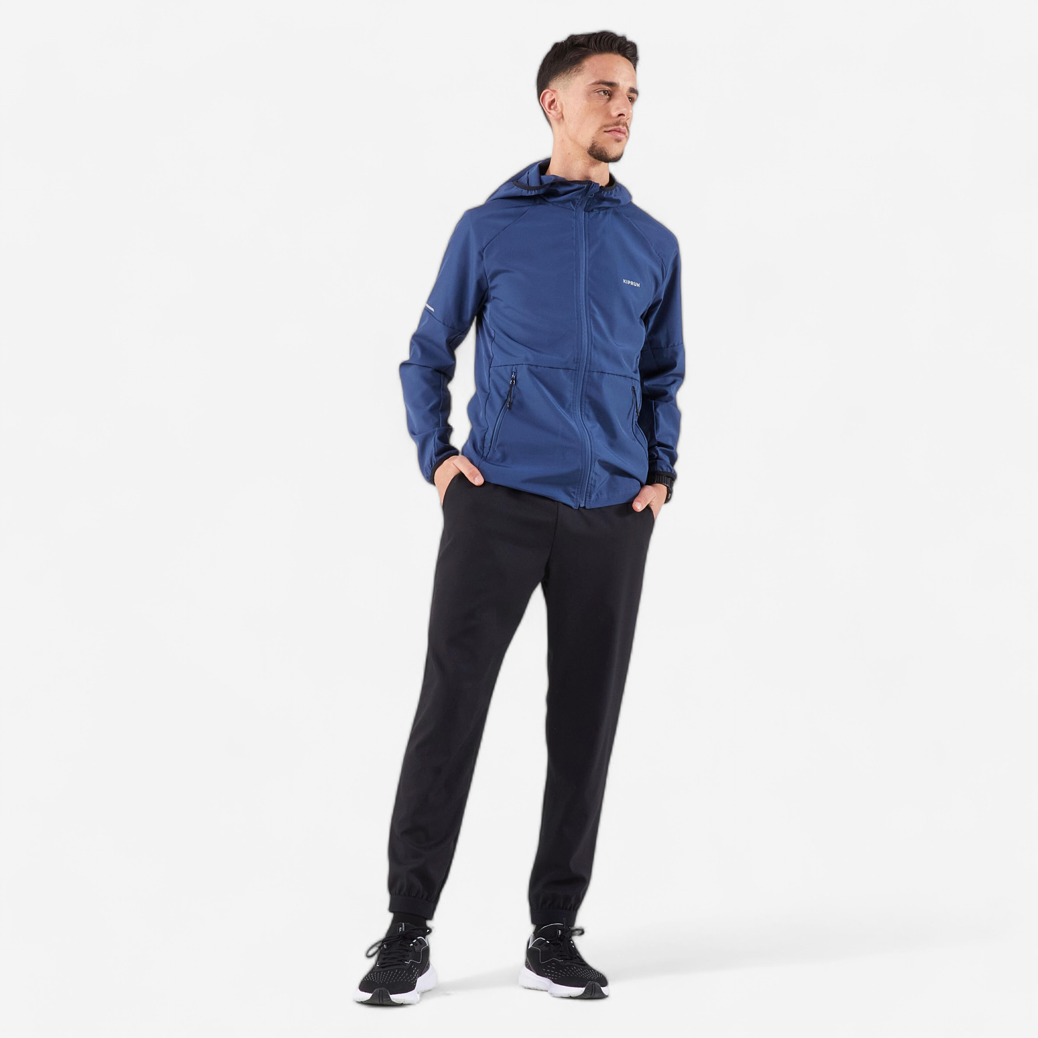 Pantalon de running respirant homme - kiprun run 100 dry noir - Textile athlétisme - KIPRUN- Clubs - Entreprises - Collectivités - Associations