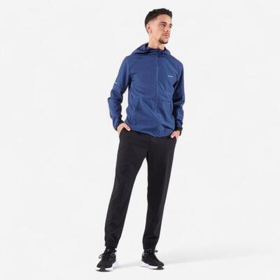 Ademende hardloopbroek voor heren run 100 dry zwart