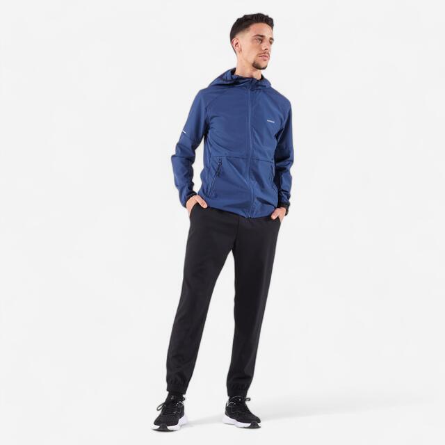Laufhose lang Herren atmungsaktiv - Run 100 Dry schwarz 