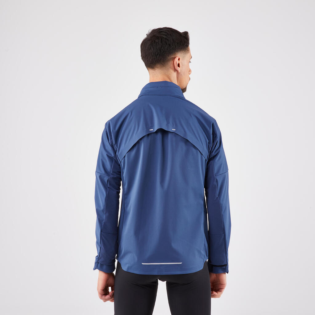 Laufjacke Herren warm Regular - Run 900 blau