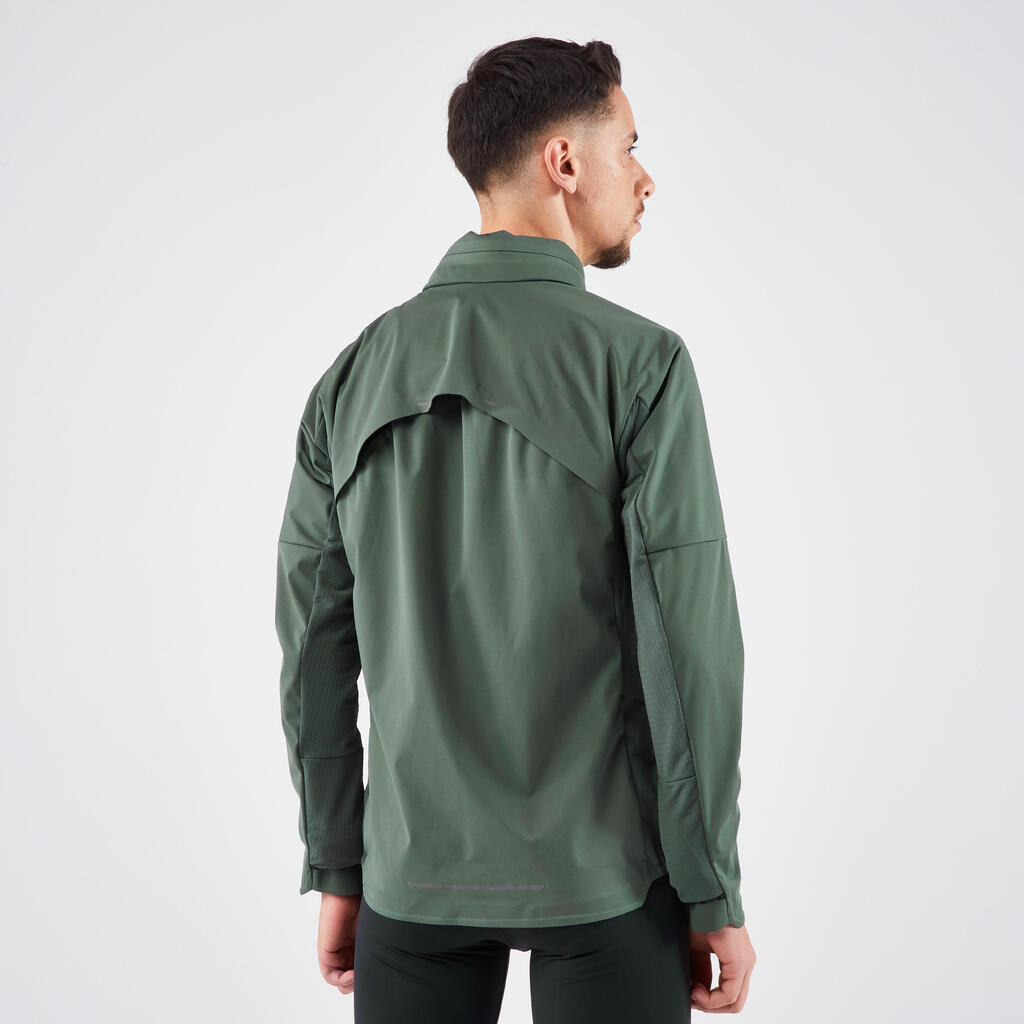 KIPRUN Run 900 Warm Regul Men's Long-Sleeved Running Jacket - Black