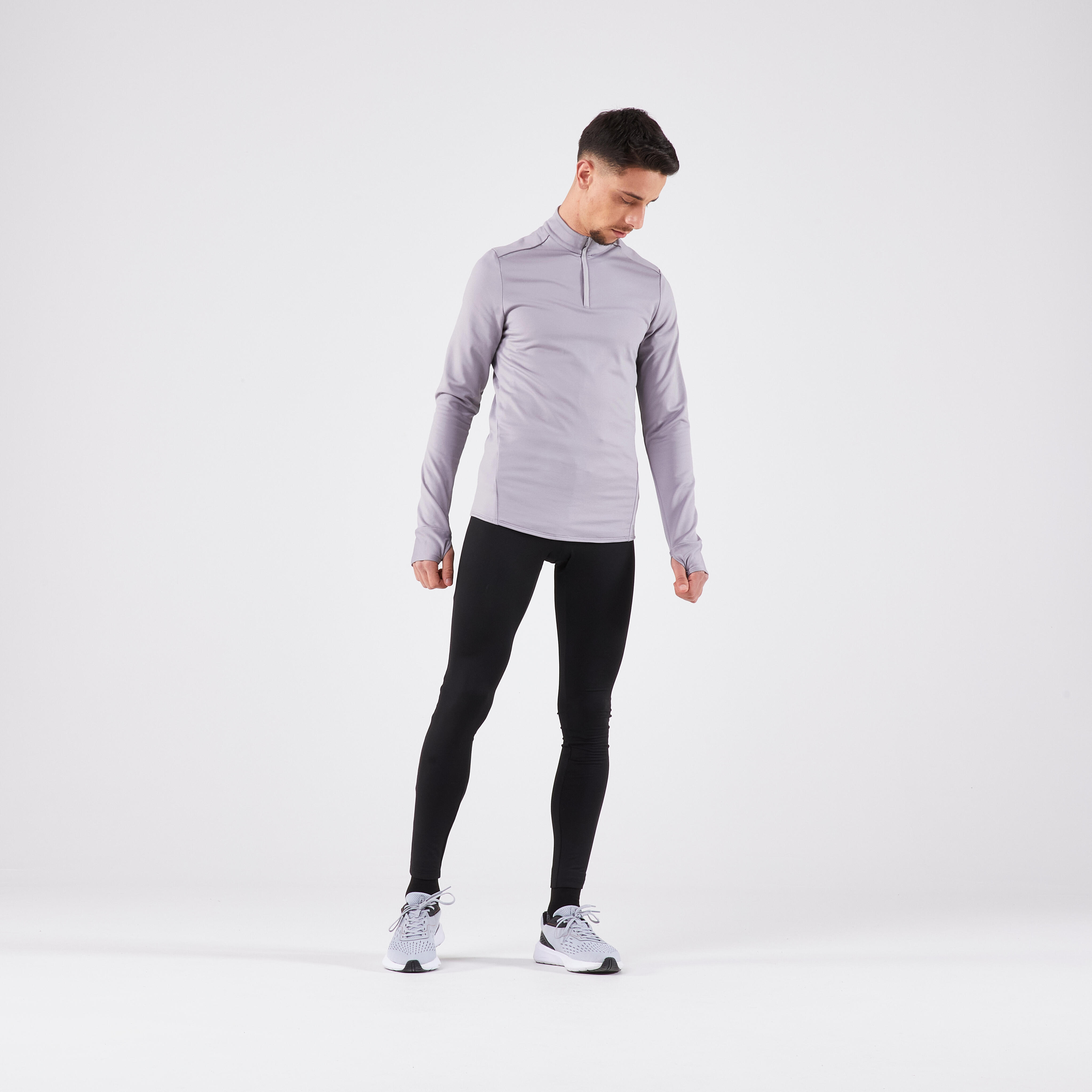 Men's Warm Running Tights Run 100 - KALENJI