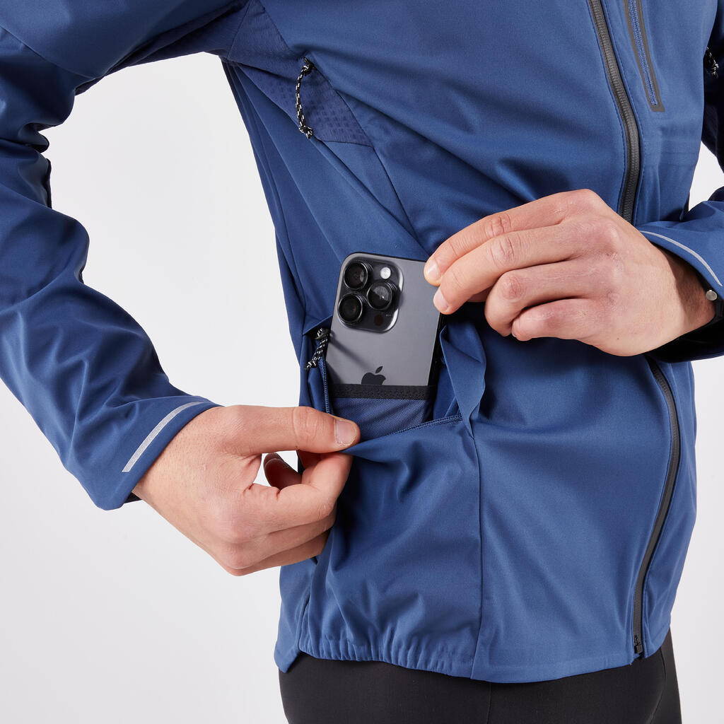 KIPRUN Run 900 Warm Regul Men's Long-Sleeved Running Jacket - Black