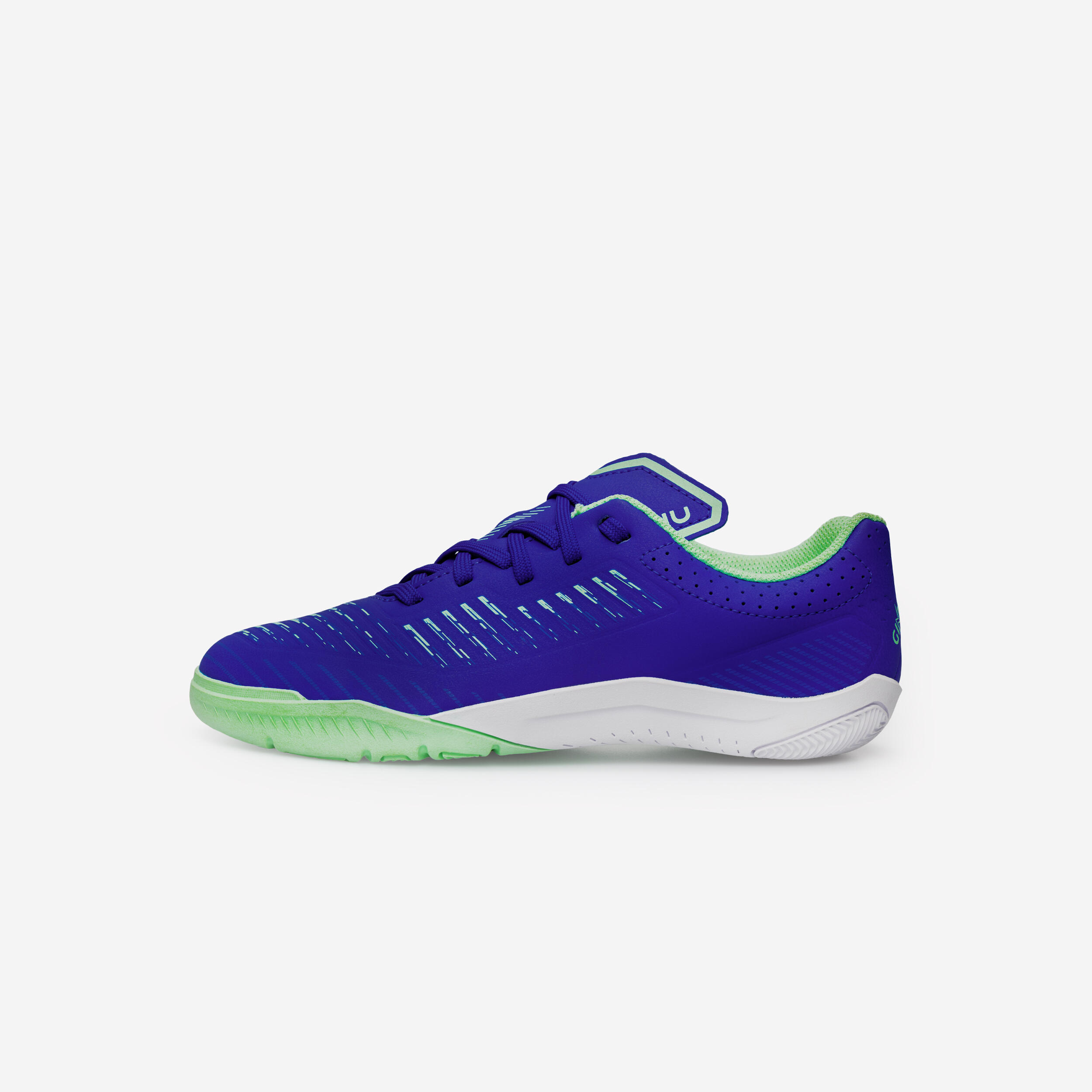 KIPSTA Zaalvoetbalschoenen voor kinderen Ginka 500 blauw
