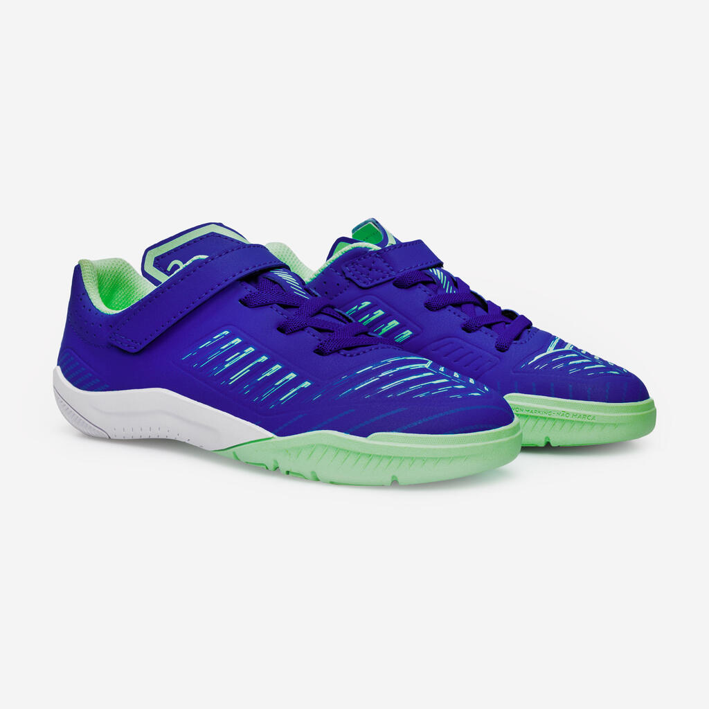 Kids' Futsal Shoes Ginka 500 - Blue