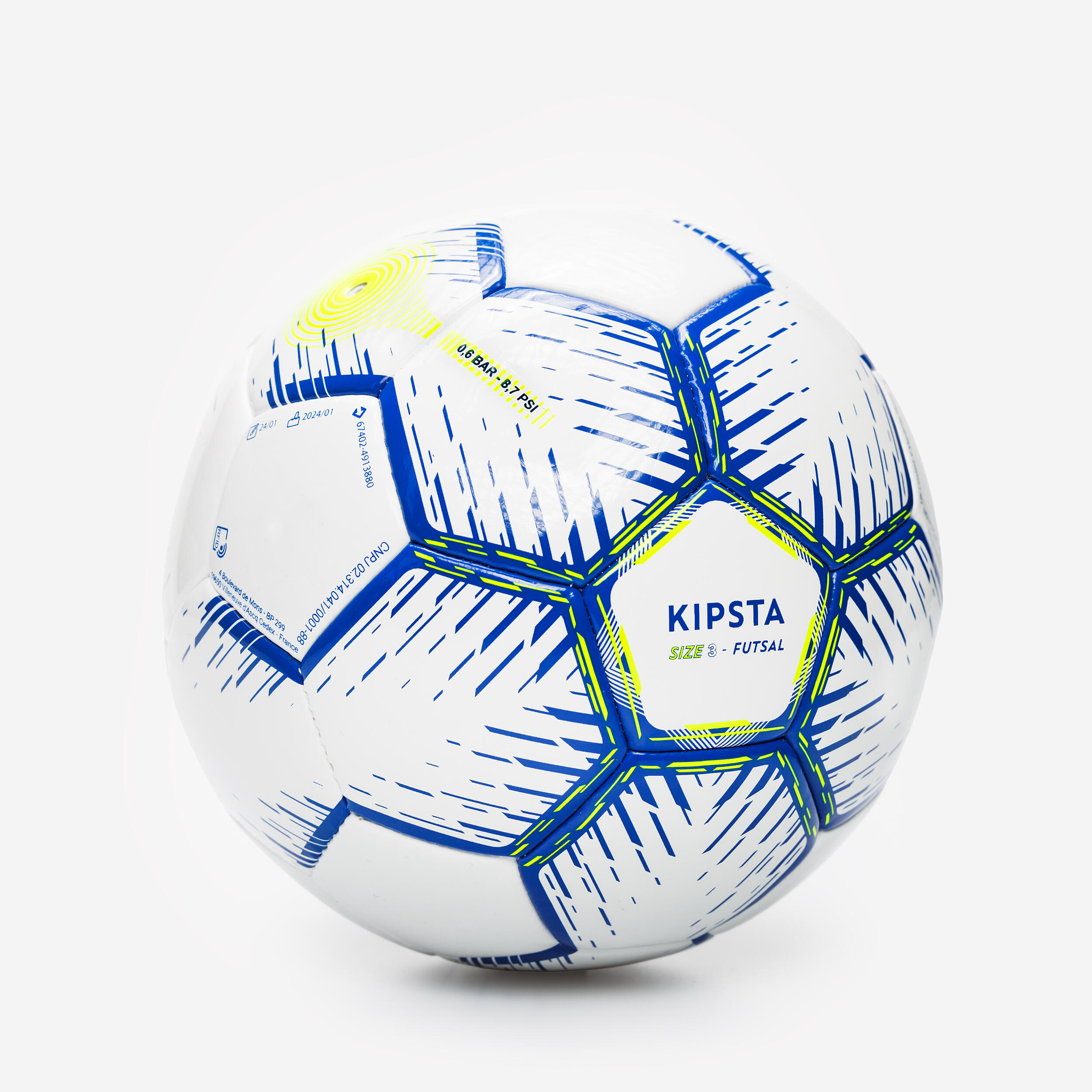 Ballon de futsal taille 3 - FIFA Quality Pro - KIPSTA