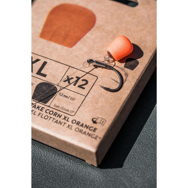 Mais galleggiante carp fishing XL arancione x12