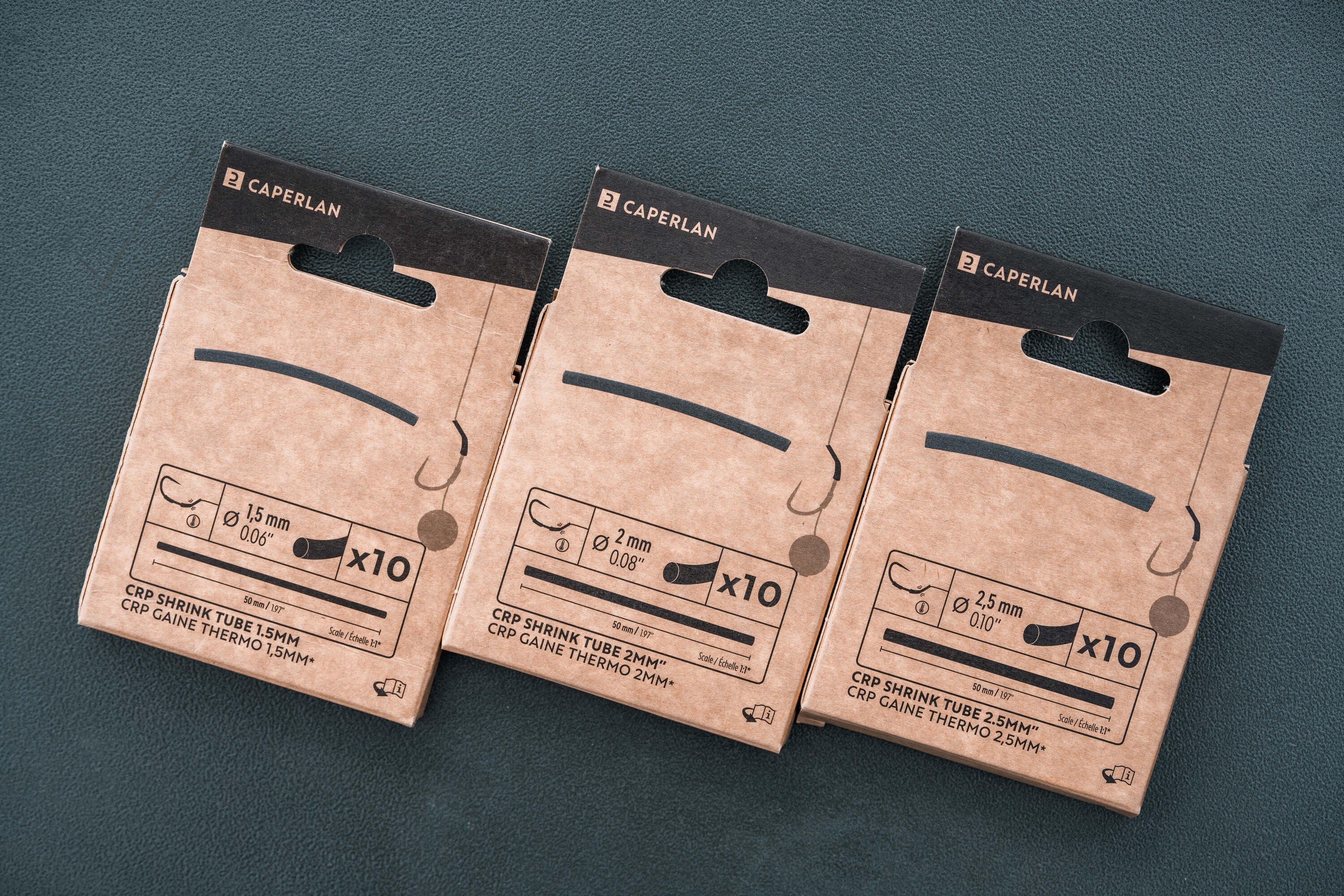 Manga Termorretrátil para Acessórios de Montagens de Pesca à Carpa 2,5 mm 4/6