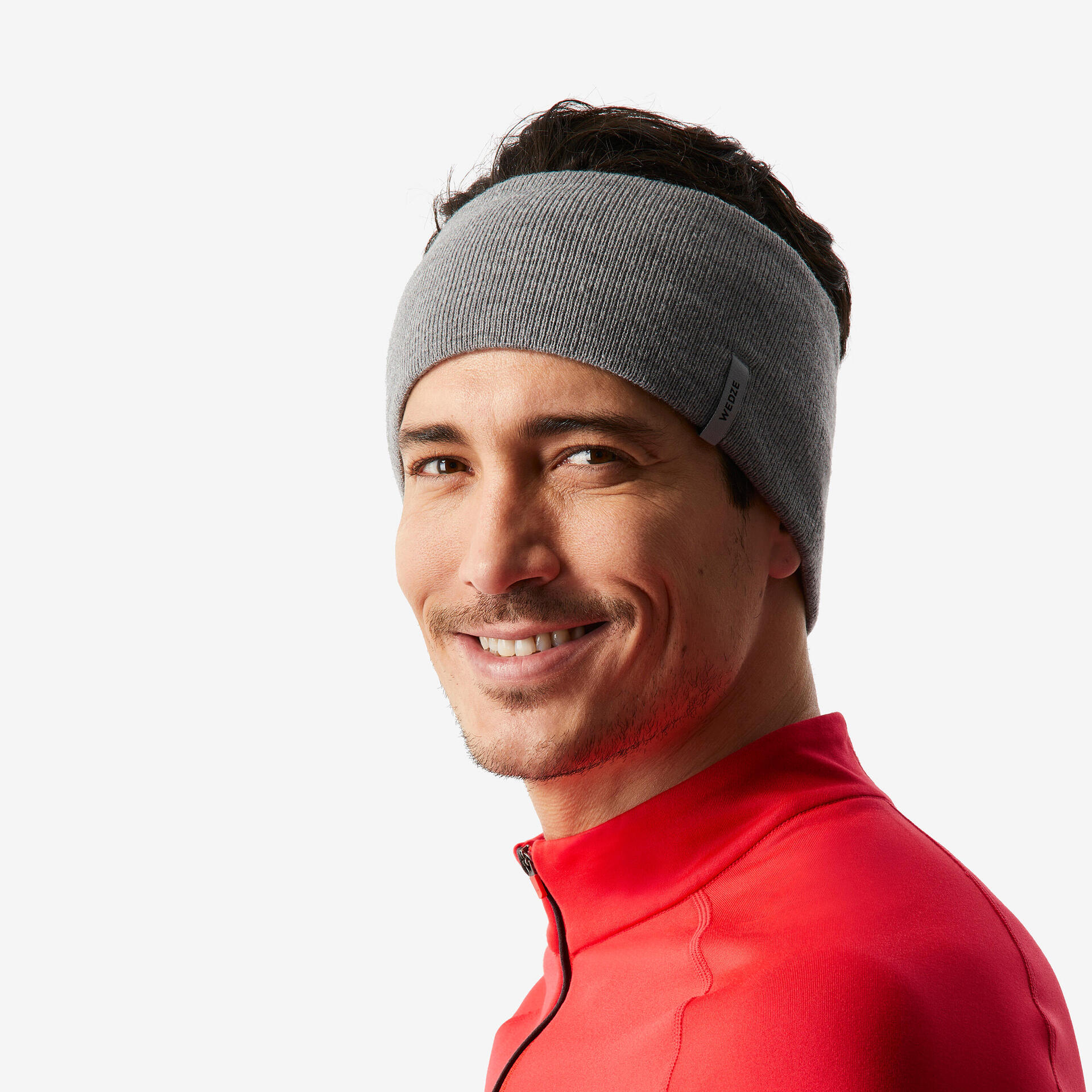 SIMPLE ADULT SKI HEADBAND GREY